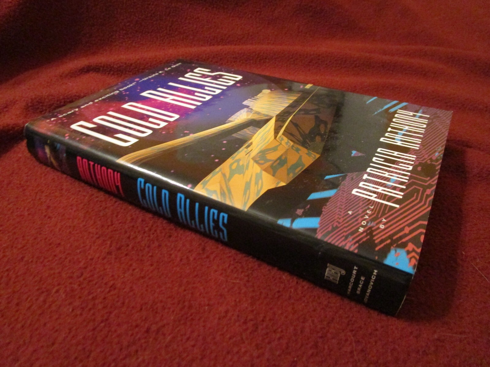 Cold Allies by Patricia Anthony (1993, Hardcover) SIGNED fine in nf/fn jacket