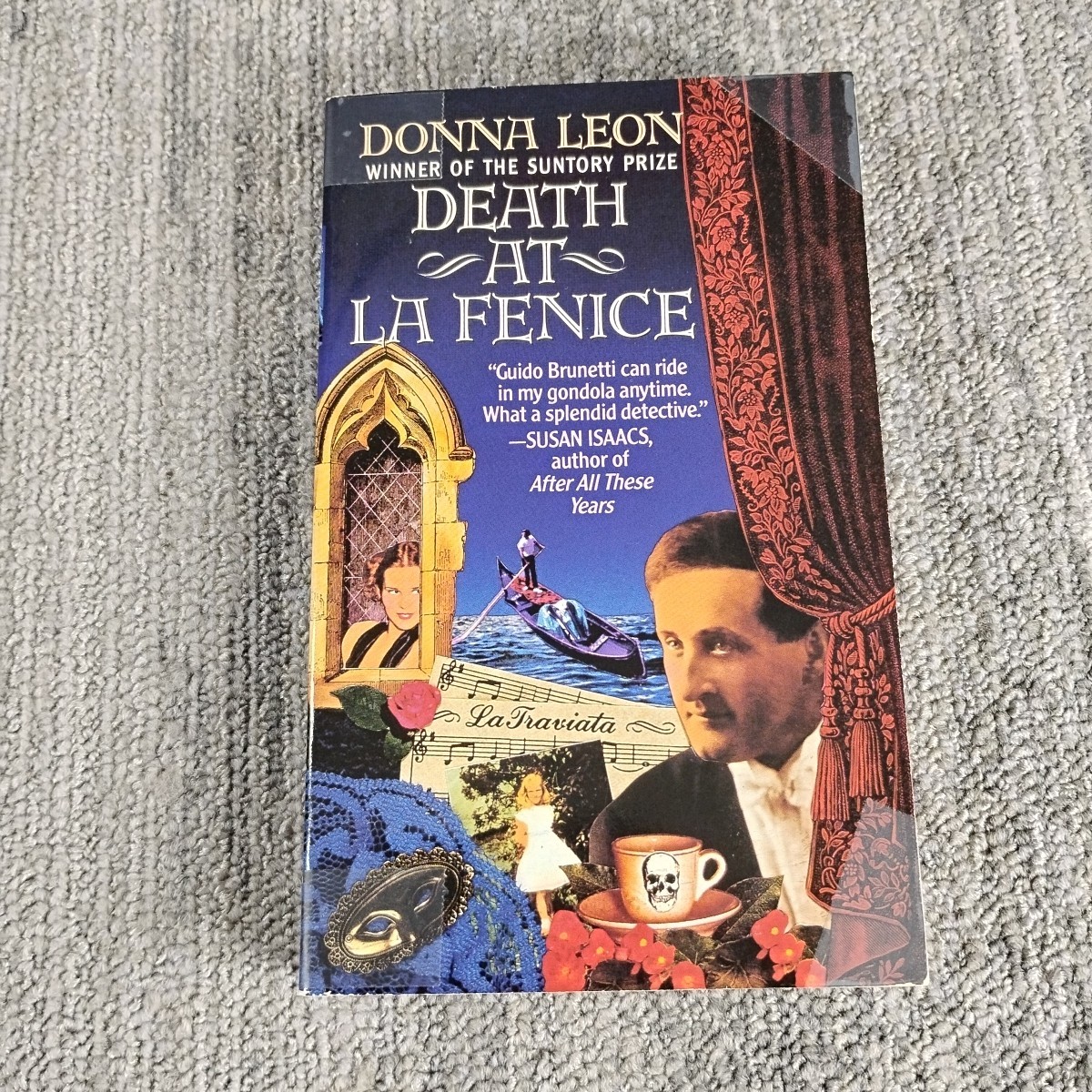 Donna Leon Commissario Brunetti Mystery Series 9 Paperback Book Lot Death Darkly