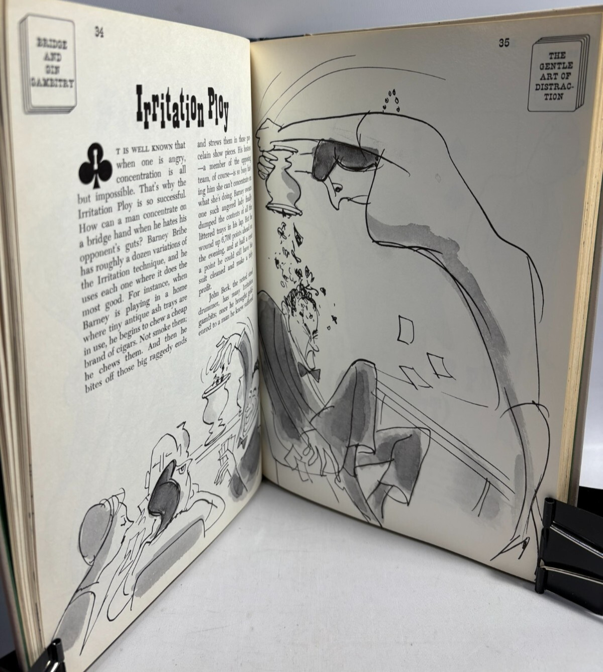 Bridge and Gin Gambitry by Clem Stein Jr., 1963 Home Library Press