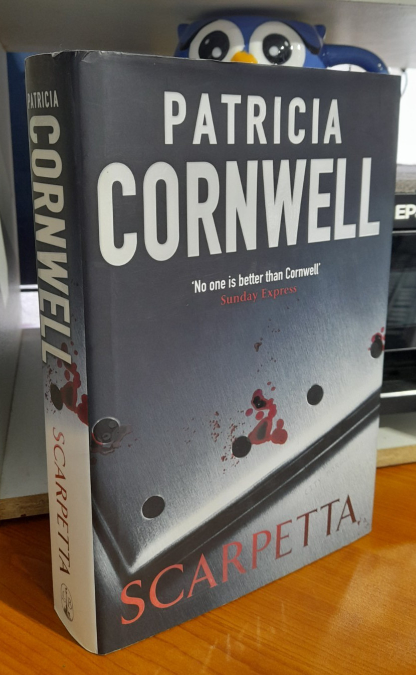 Scarpetta by Patricia Cornwell – 2008 hardcover CRIME THRILLER book (24cm)