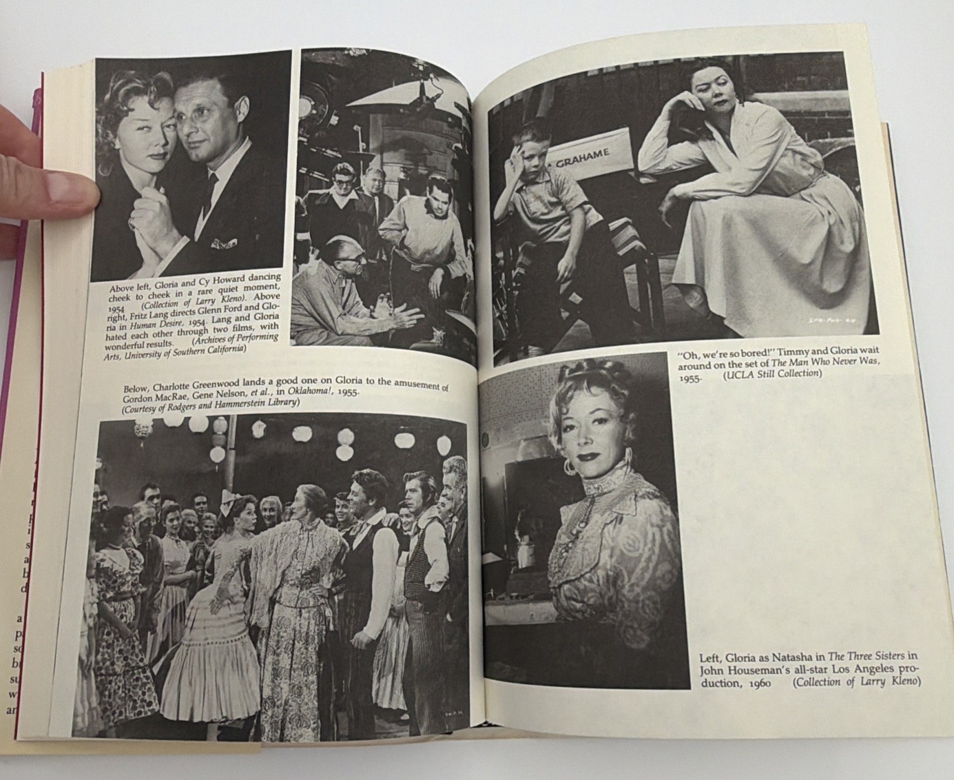 Gloria Grahame Bio Actress Suicide Blonde By Vincent Curcio Film Noir HC/DJ 1989