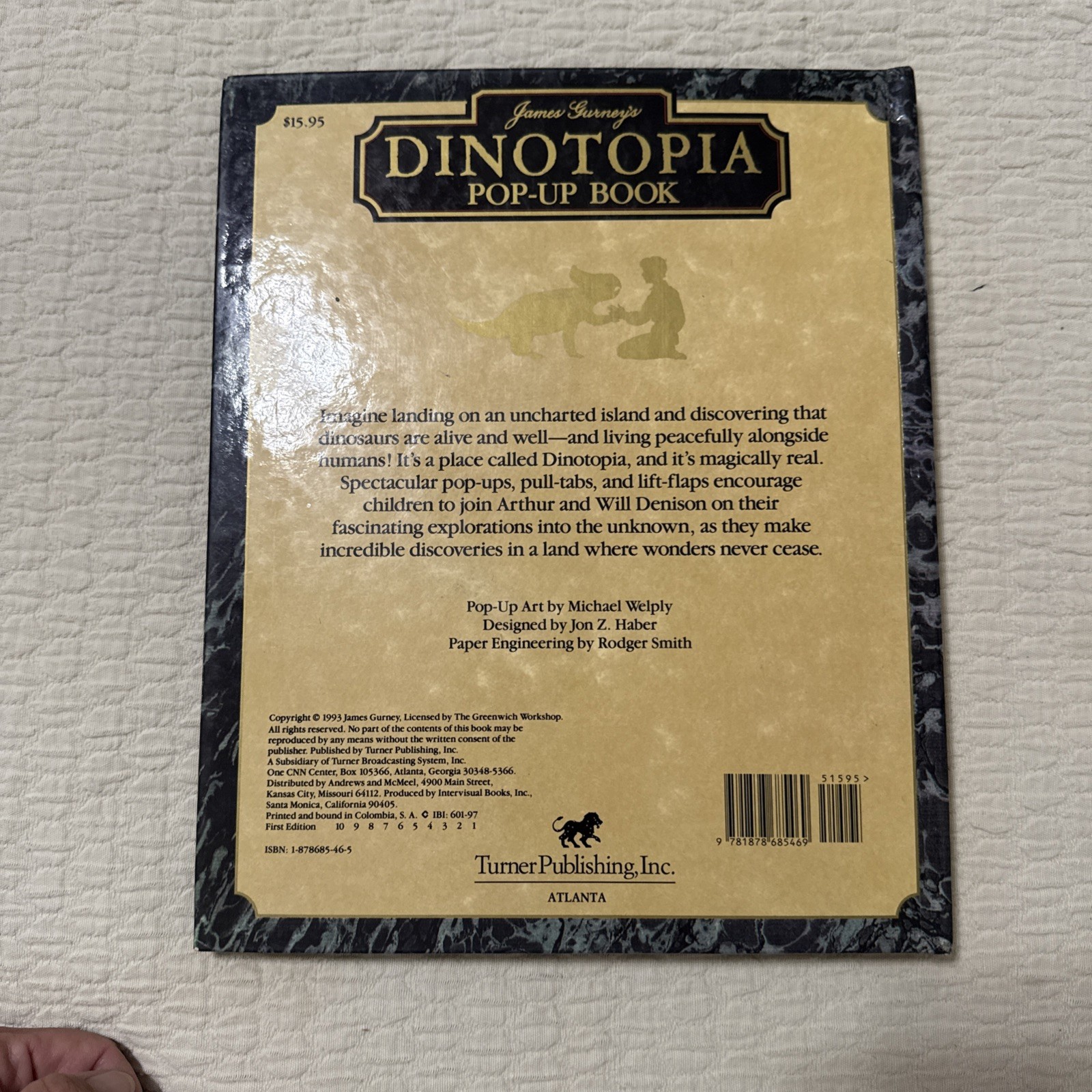 James Gurney’s Dinotopia Pop-Up Book