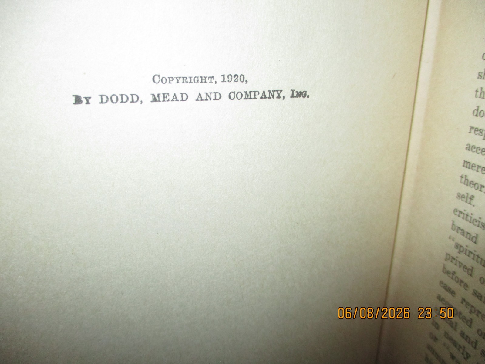 Your Psychic Powers and How to Develop Them by H. Carrington 1st ed., 1920