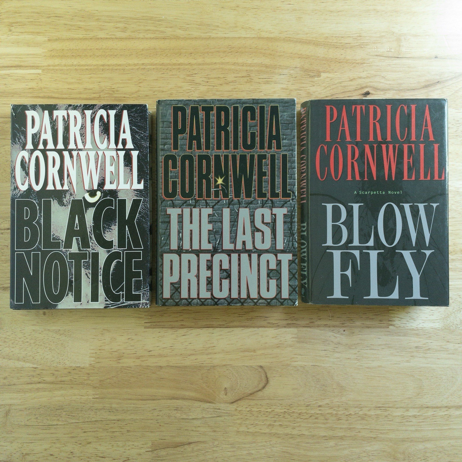 Kay Scarpetta Series by Patricia Cornwell Lot of 8 Books Hardcover w/ DJ