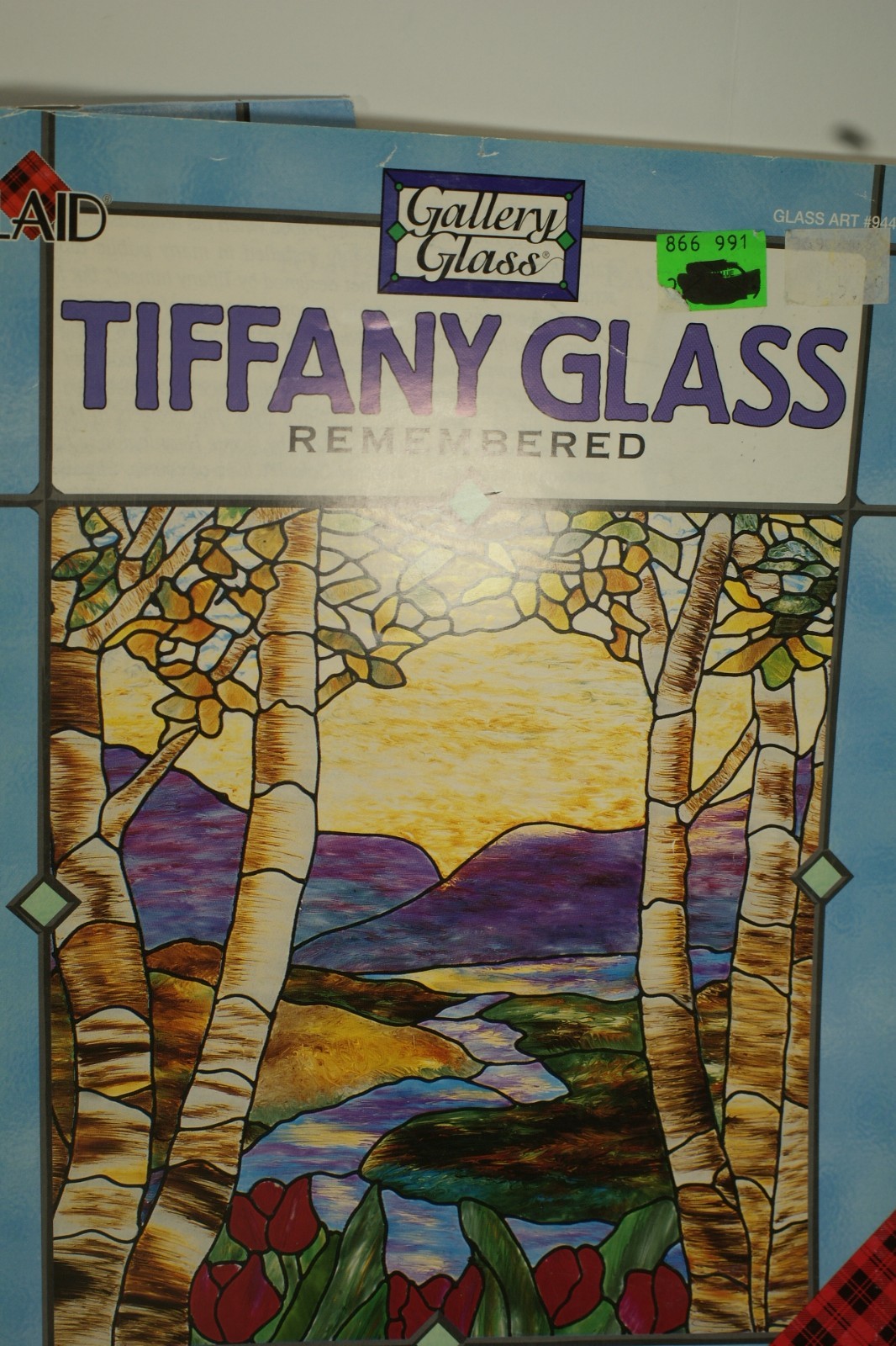 SP15 Lot of 4 Stained Glass Pattern Books, Sea Faeries, Houses, Panels, Etc. PB