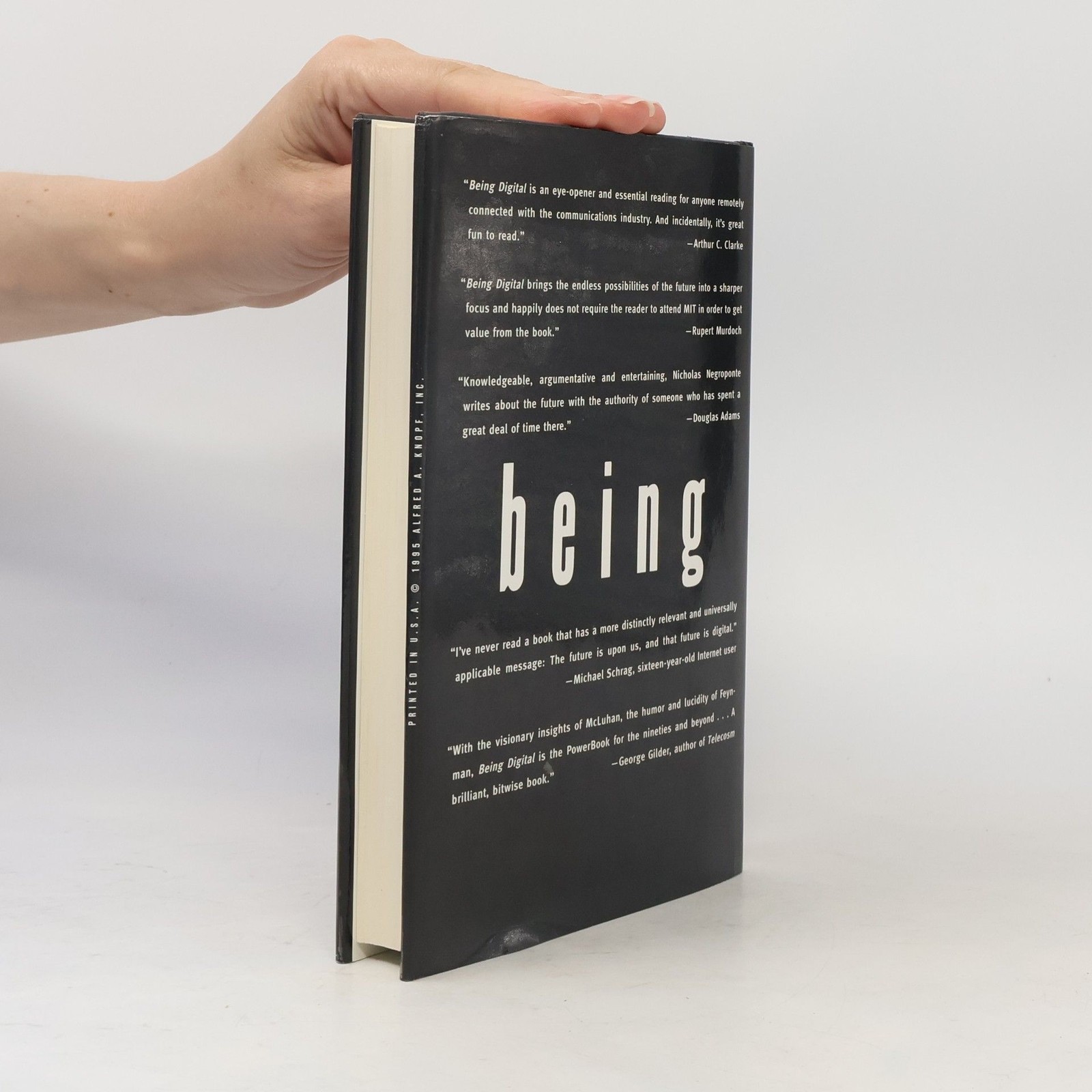Being digital  |  Nicholas Negroponte