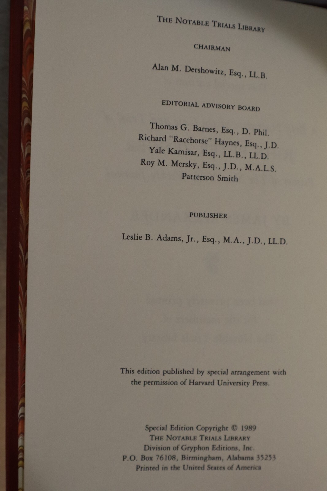 The Case And Trial Of John Peter Zenger hardcover The Notable Trials Library