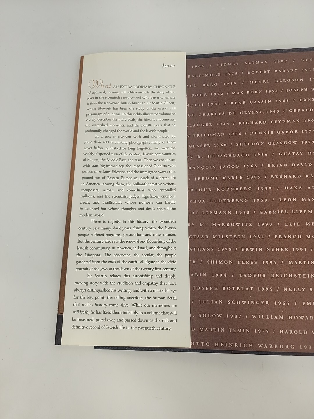 The Jews in the Twentieth Century An Illustrated History M Gilbert 1st Ed 1st Pr