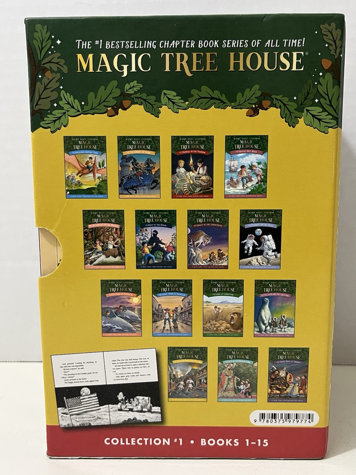 Magic Tree House Collection 1 Boxed Book Set 1-15 by Mary Pope Osborne