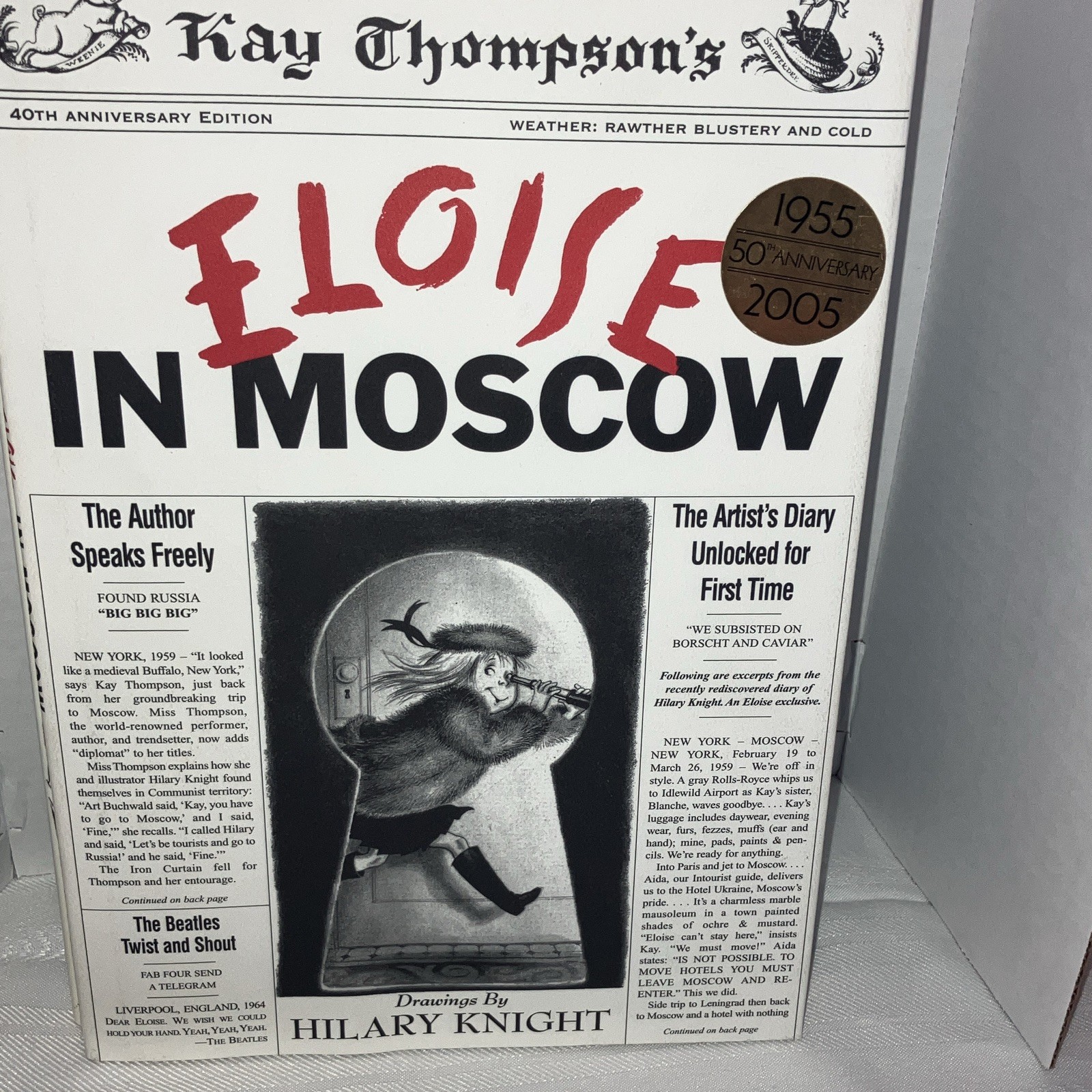 Kay Thompson Eloise Series, Lot of 4, illustrated by Hilary Knight, hard cover