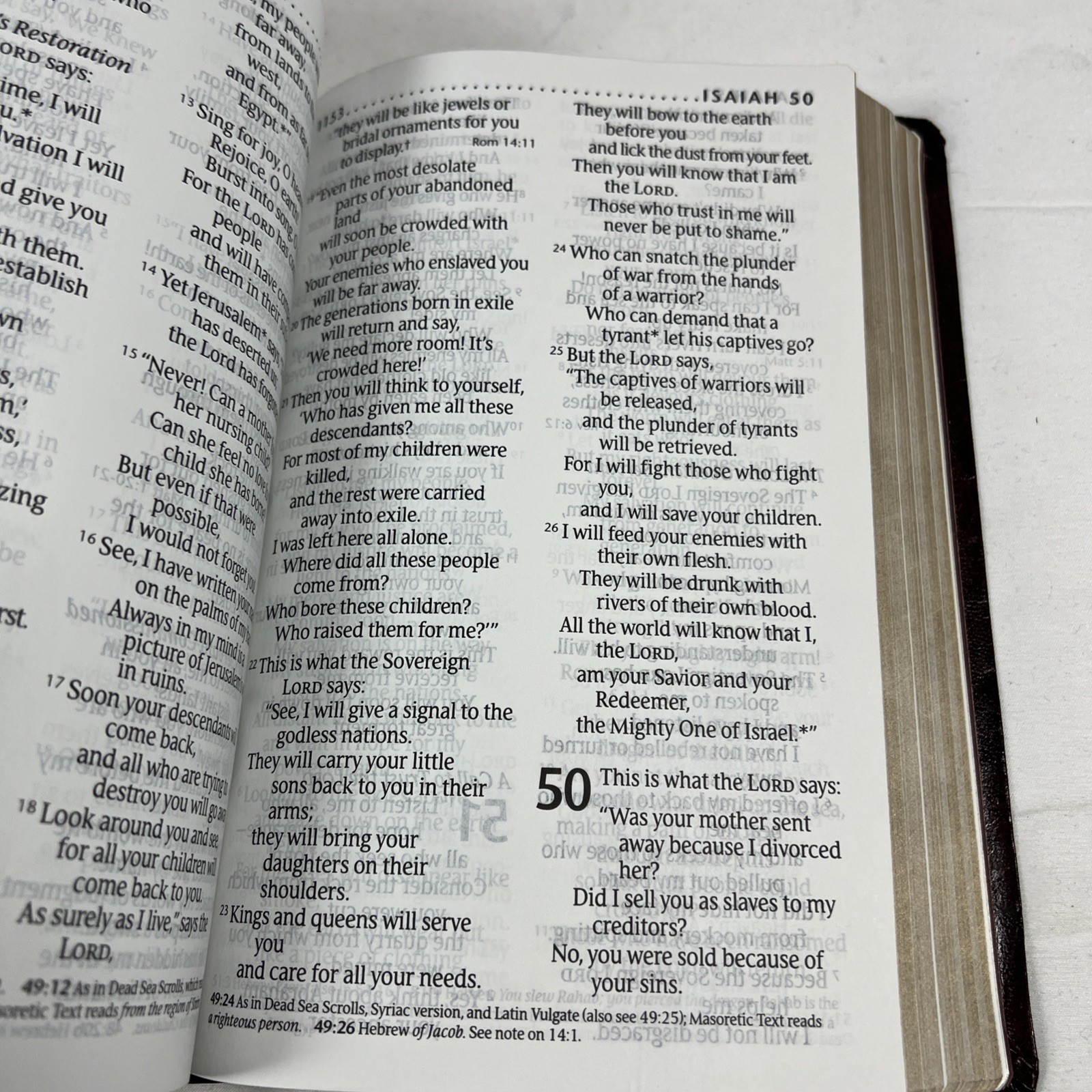 Holy Bible New Living Translation Tyndale Red Letter Personal Size LARGE PRINT