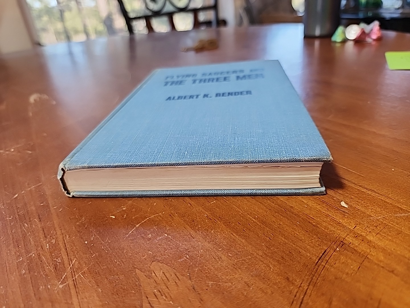 Flying Saucers And The Three Men. First Edition 1962 HC NO DJ