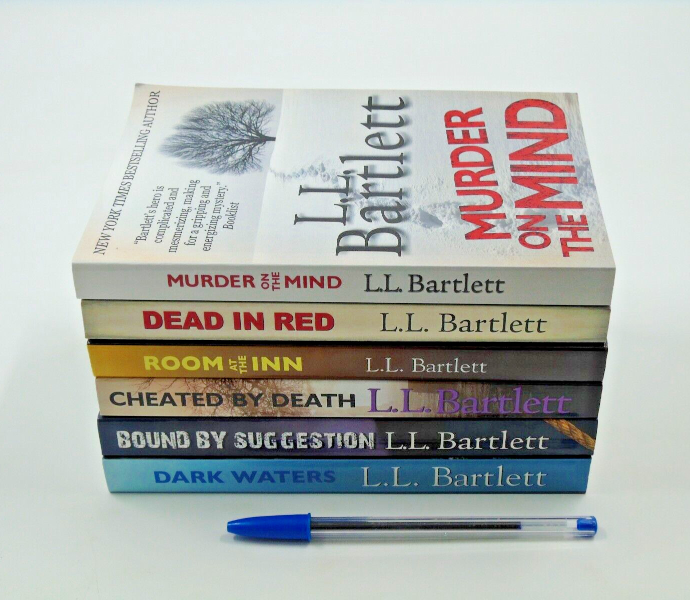 L. L. Bartlett, Jeff Resnick Mysteries Series Almost Complete Books 1-6 Pb NEW