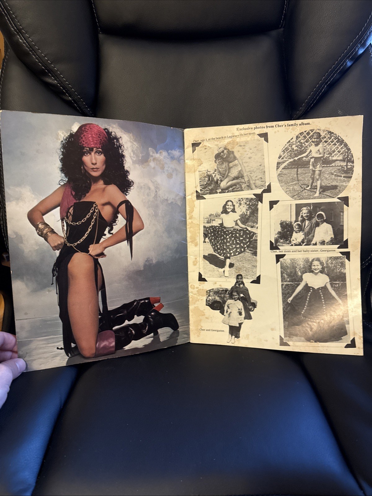 Sonny & Cher Vintage Collectible Fan Book – TV Pop Icons