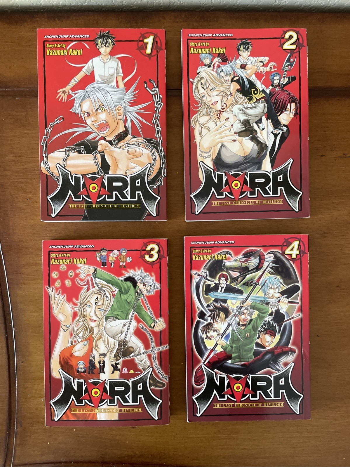 Nora The Last Chronicle of Devildom Complete Vol. 1-8 English Manga Lot Set Viz