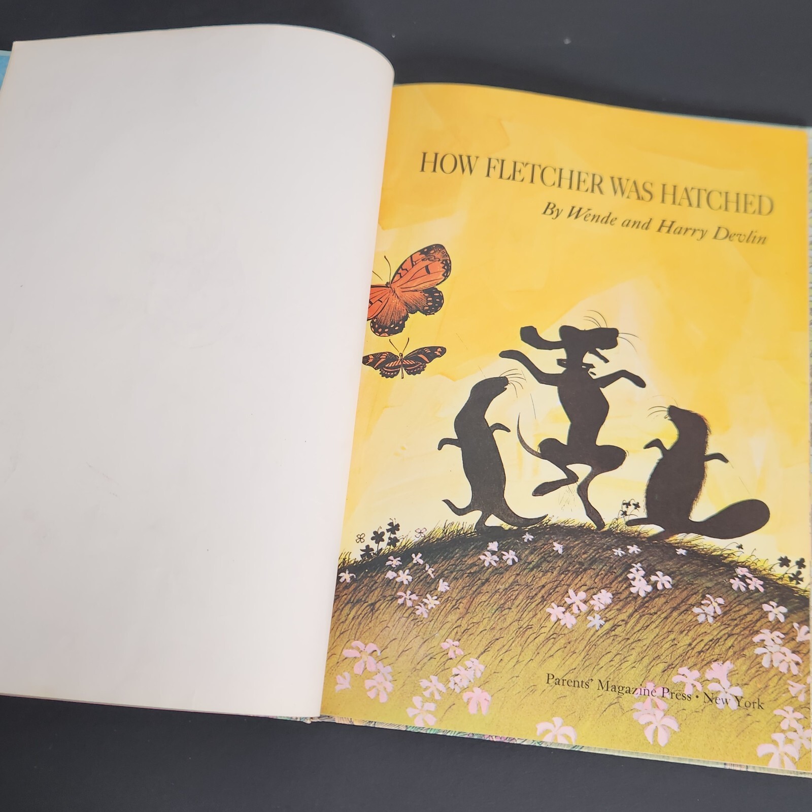 How Fletcher Was Hatched by Wende and Harry Devlin 1969 Parents Magazine Press