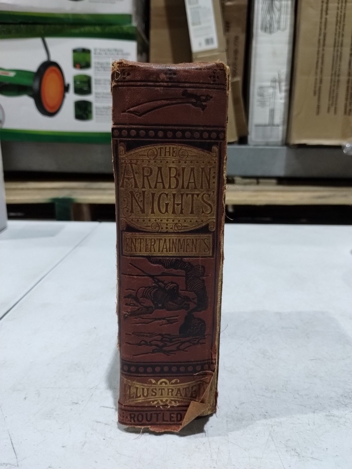 Antique “The Arabian Nights’ Entertainments” Book, 796 Pages