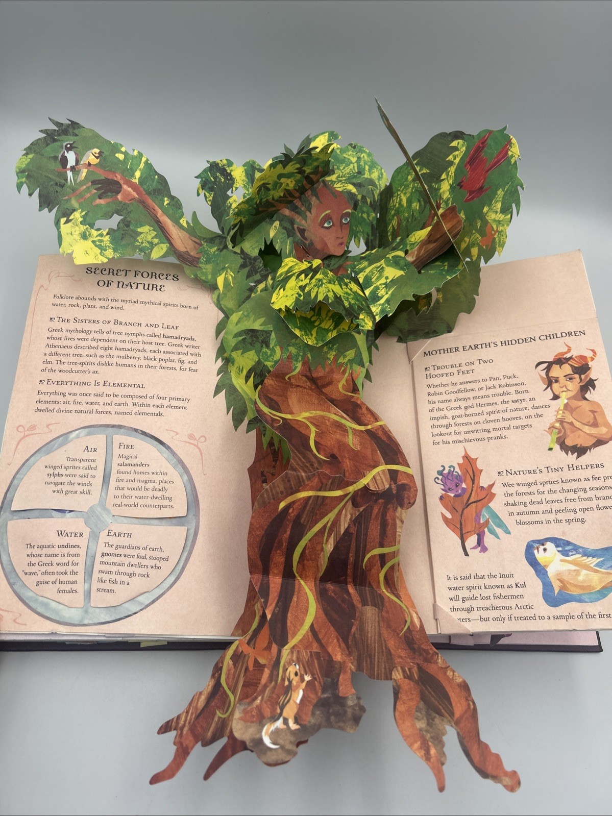 Fairies and Magical Creatures by Reinhart & Sabuda, Hardcover, Pop-Up, 2008