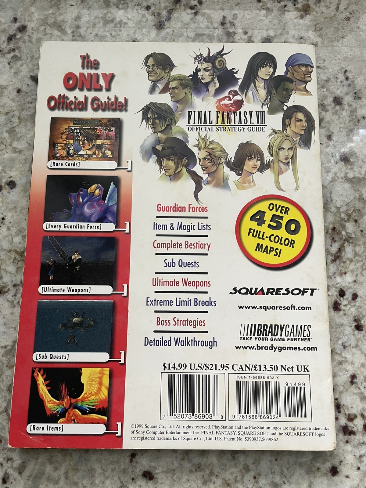 Final Fantasy VIII Official Strategy Guide (Video Game Books)