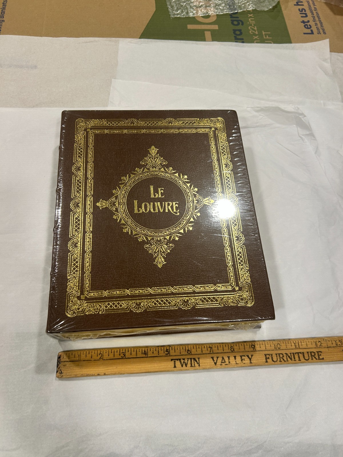 Great Gift! PAINTINGS IN THE LOUVRE Easton Press Leather, Sealed Collectors Ed.
