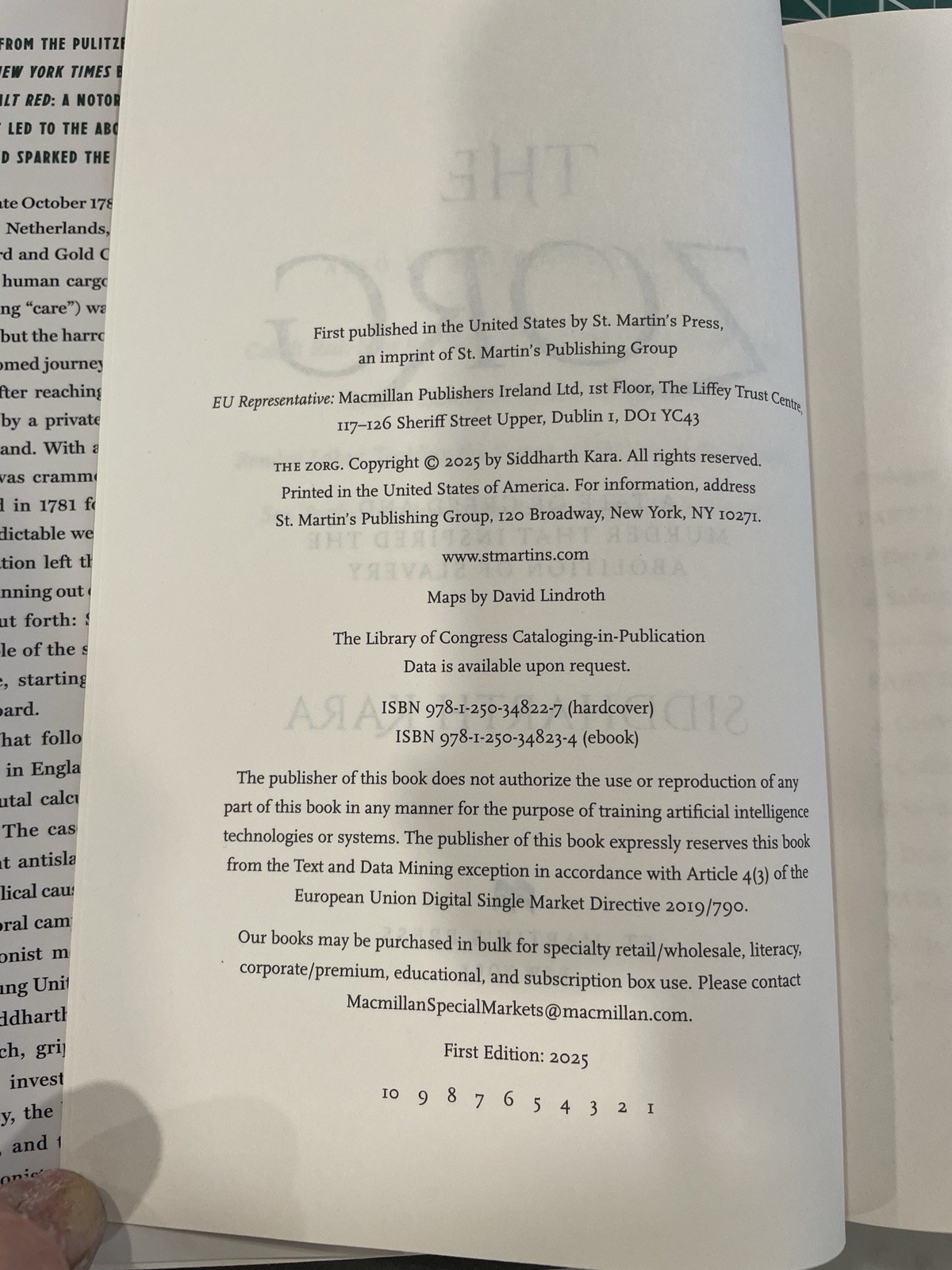 The Zorg by Siddharth Kara