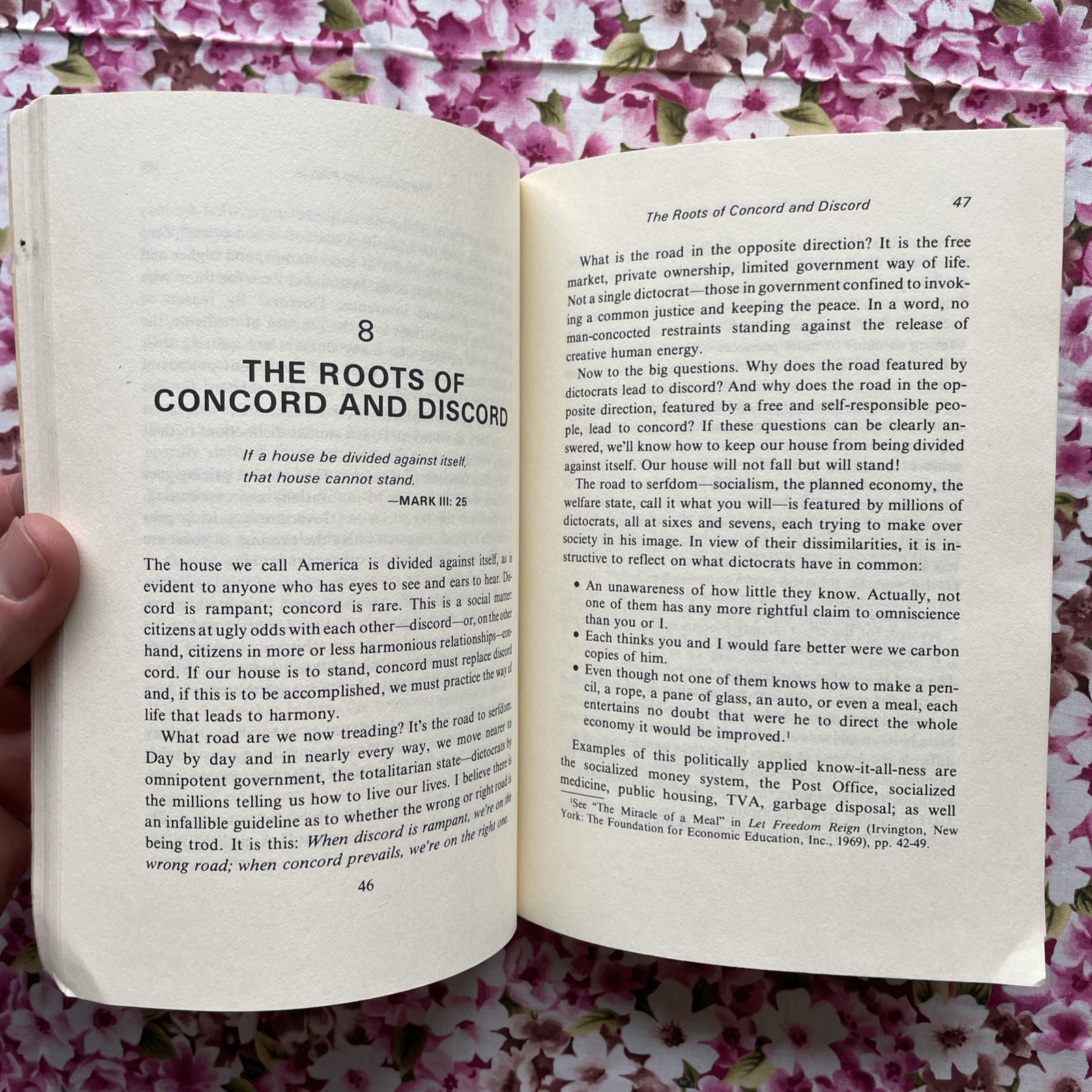 Love of Liberty by Leonard E. Read (1975, VTG Trade Paperback 162 Pages)