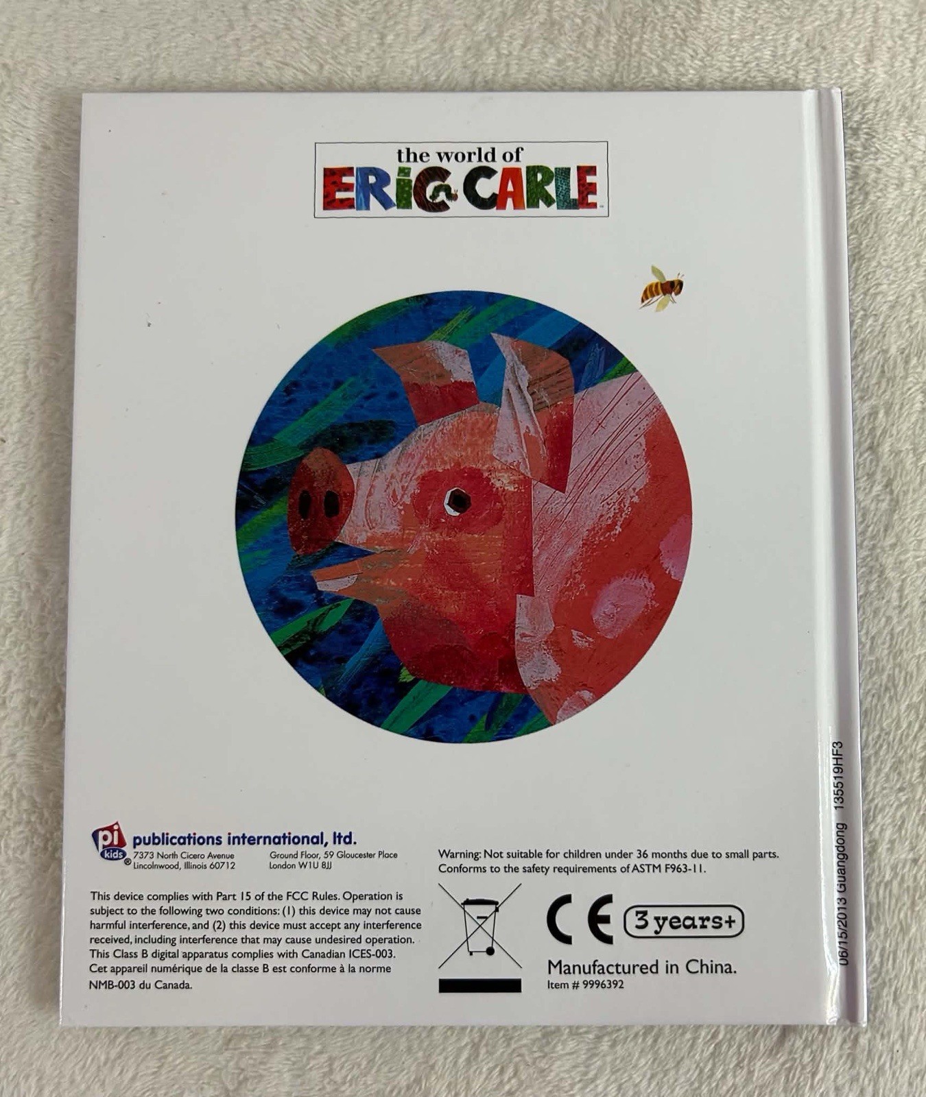 Lot Of 8 Eric Carle Hardback Children’s Books: Works With My First Smart Pad