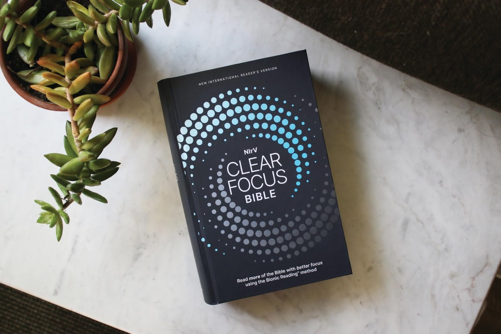 NIrV, Clear Focus Bible, Hardcover, Charcoal/Blue: Read more of the Bible…
