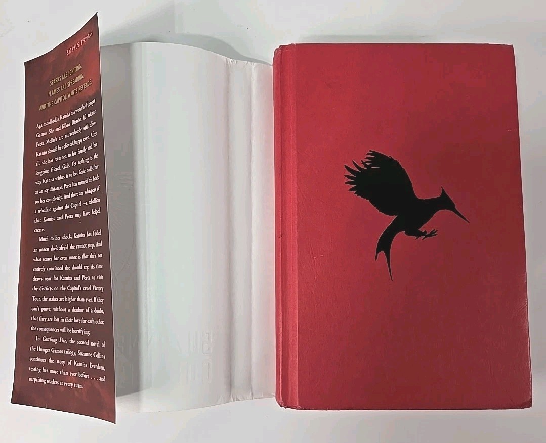 The Hunger Games Catching Fire and Mockingjay First Edition Hardcover 2 Book Set
