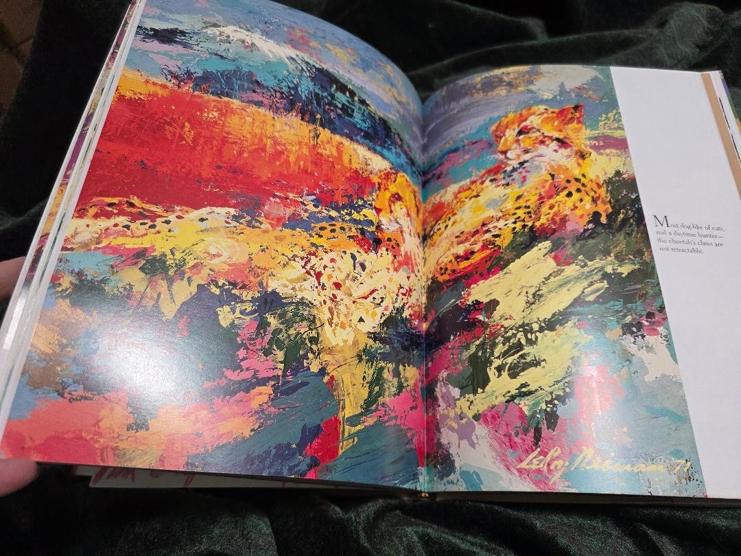 LEROY NEIMAN ON SAFARI – Beautiful Hardcover GREAT Condition!