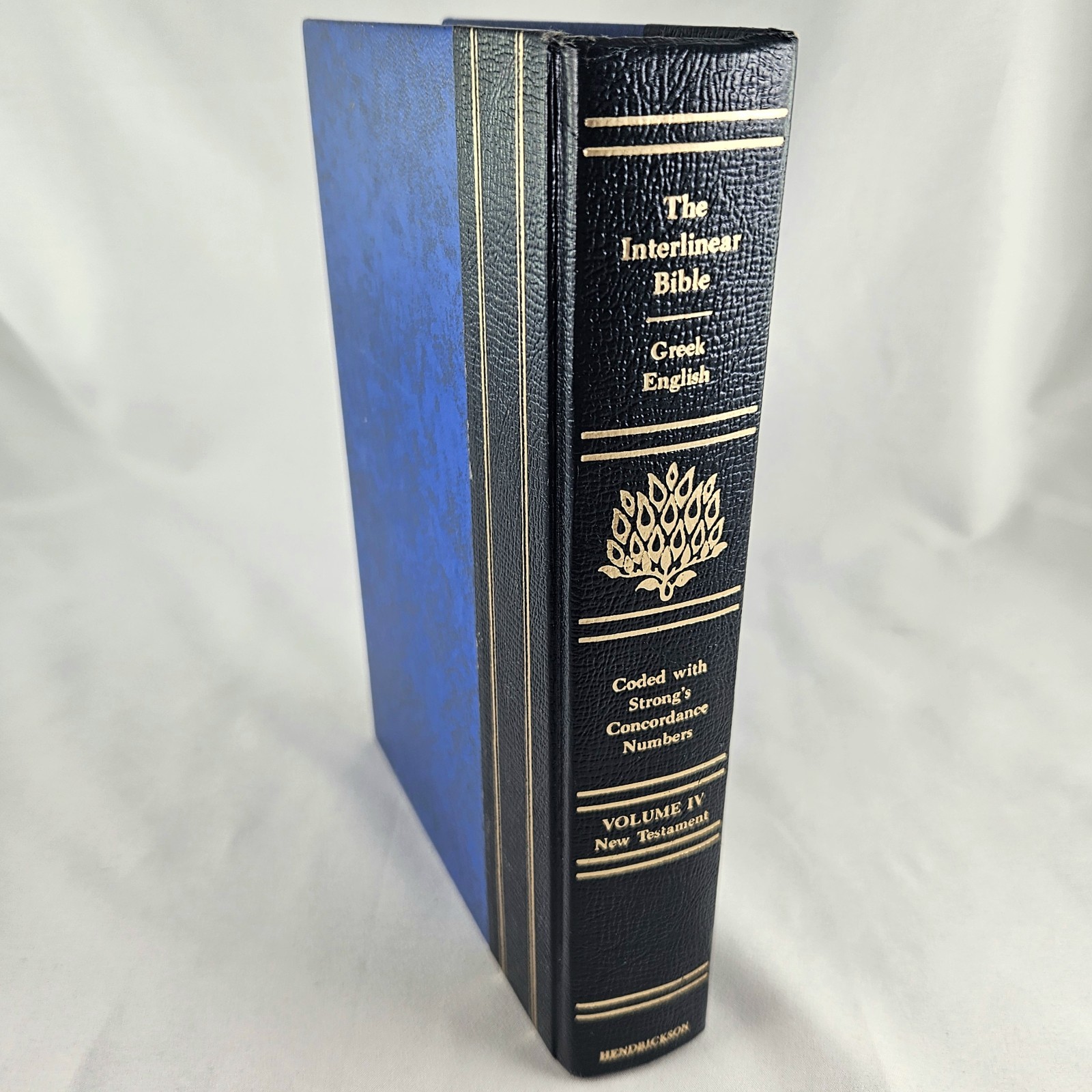 The Interlinear Bible Greek English Vol IV New Testament – Hendrickson
