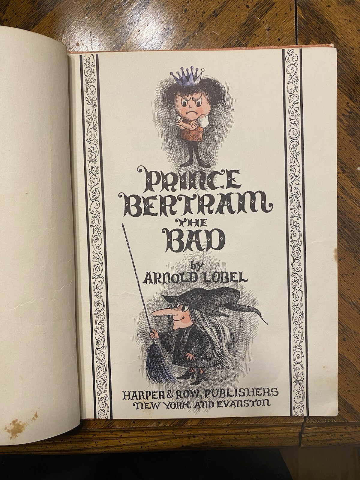 Prince Bertram the Bad 1963 Vintage – 1st Edition