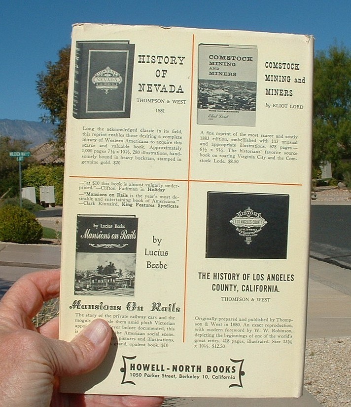 Pony Express /The great gamble -Bloss Photo’s Maps 158 pages Mail Delivery 1959