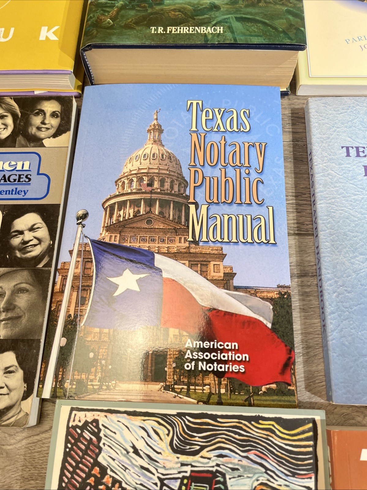 Texas Book Lot 10 Books History Fiction Travel Humour University Press