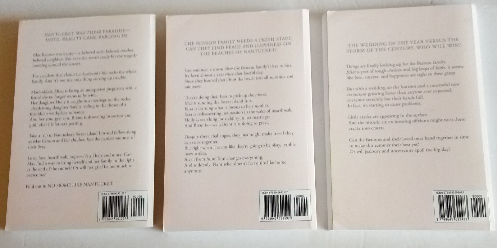 SWEET ISLAND INN series Grace Palmer 3 books No Home Like Nantucket + MORE