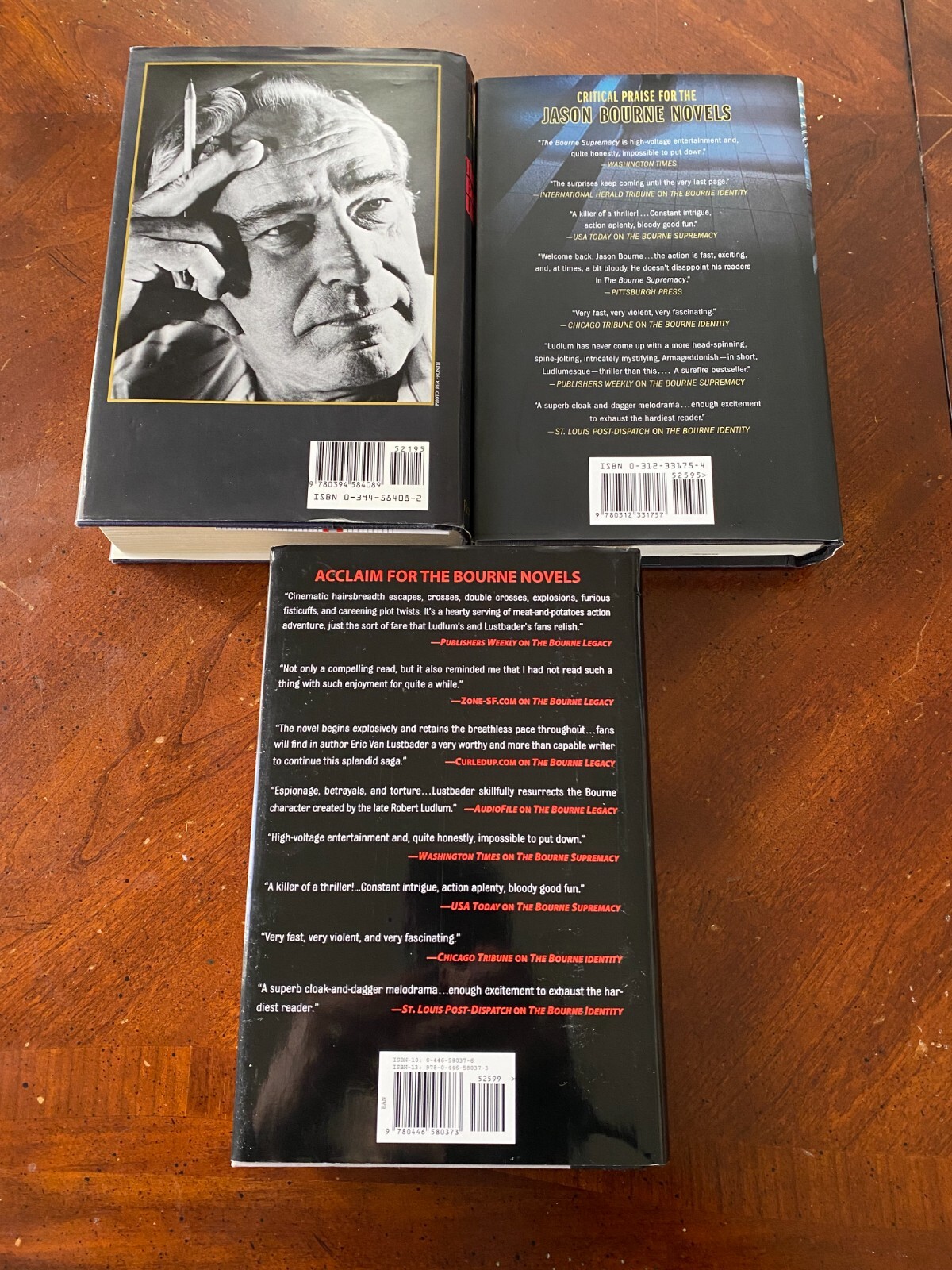 The Bourne Ultimatum, Legacy & Betrayal Hardcover First Editions – VG Condition