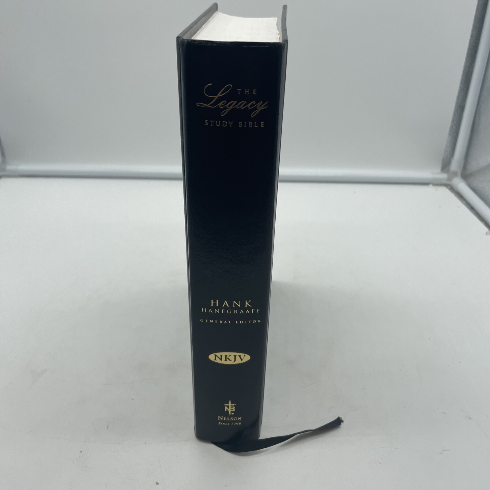 Legacy Study Bible New King Hank Hanegraaff NKJV Black Hardcover 2007