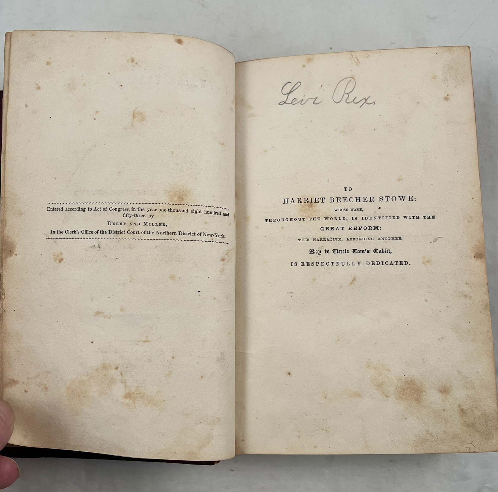 12 YEARS A SLAVE Narrative Of Solomon Northup First Edition 1853