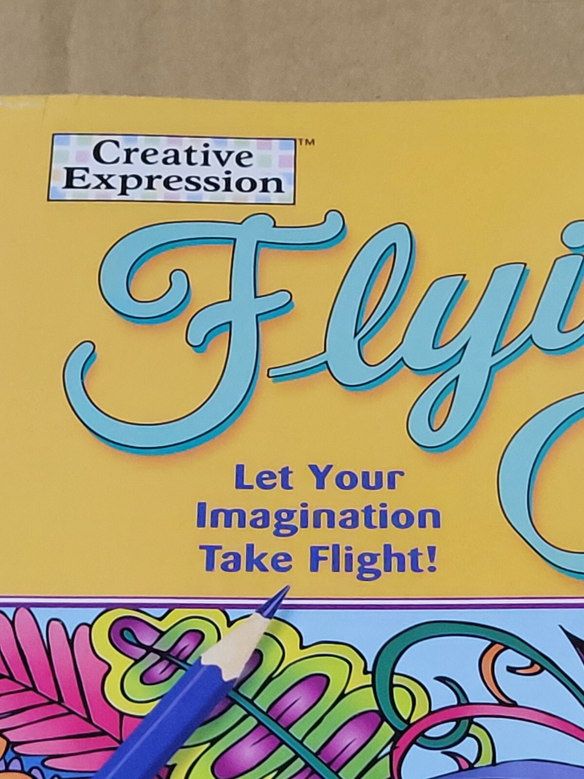 FLYING COLORS – Let Your Imagination Take Flight!- Vol. 23 -Adult Coloring Book