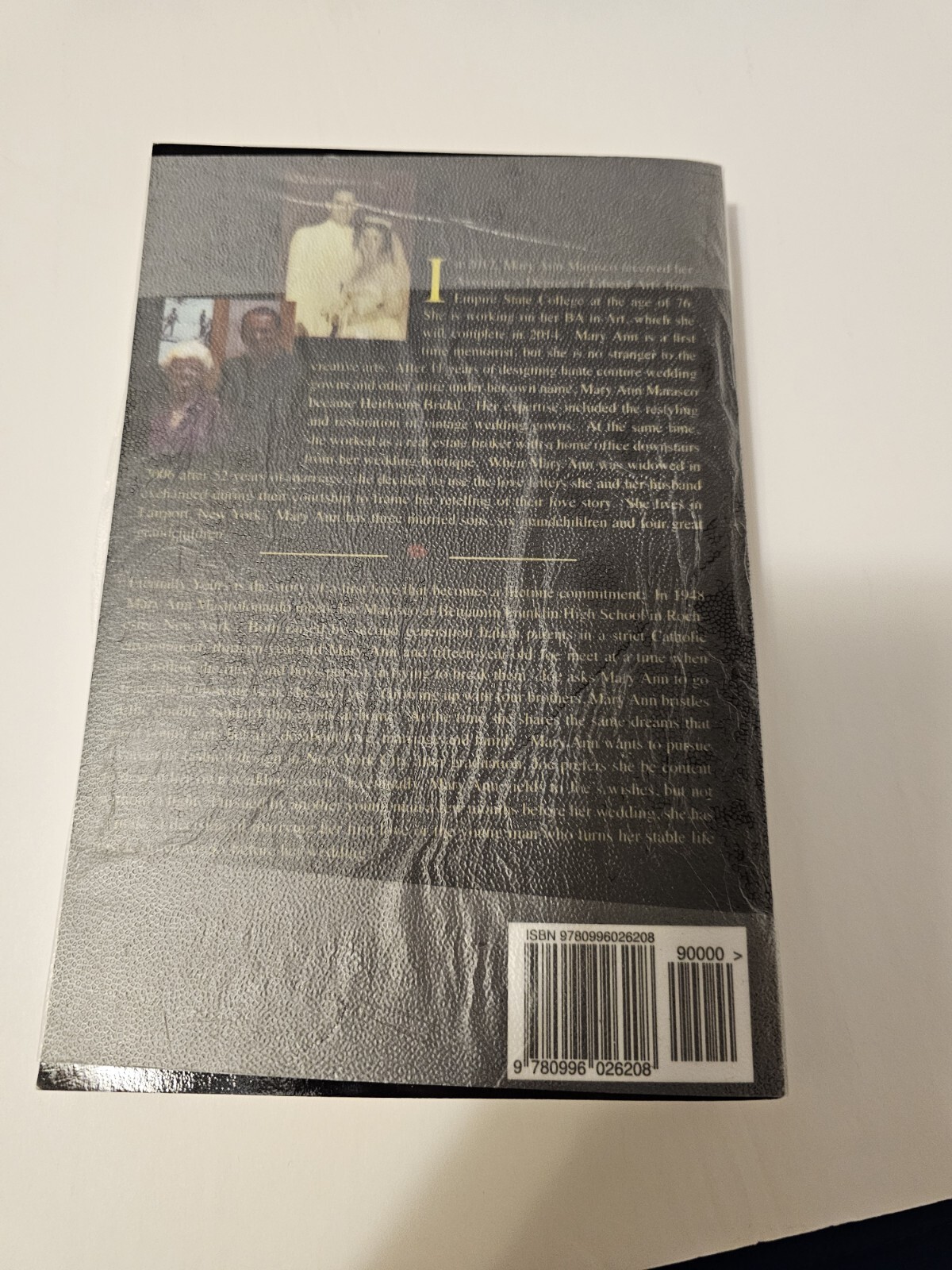 Eternally Yours: Our Courtship Signed By Author Mary Ann Marasco 2015 Excellent