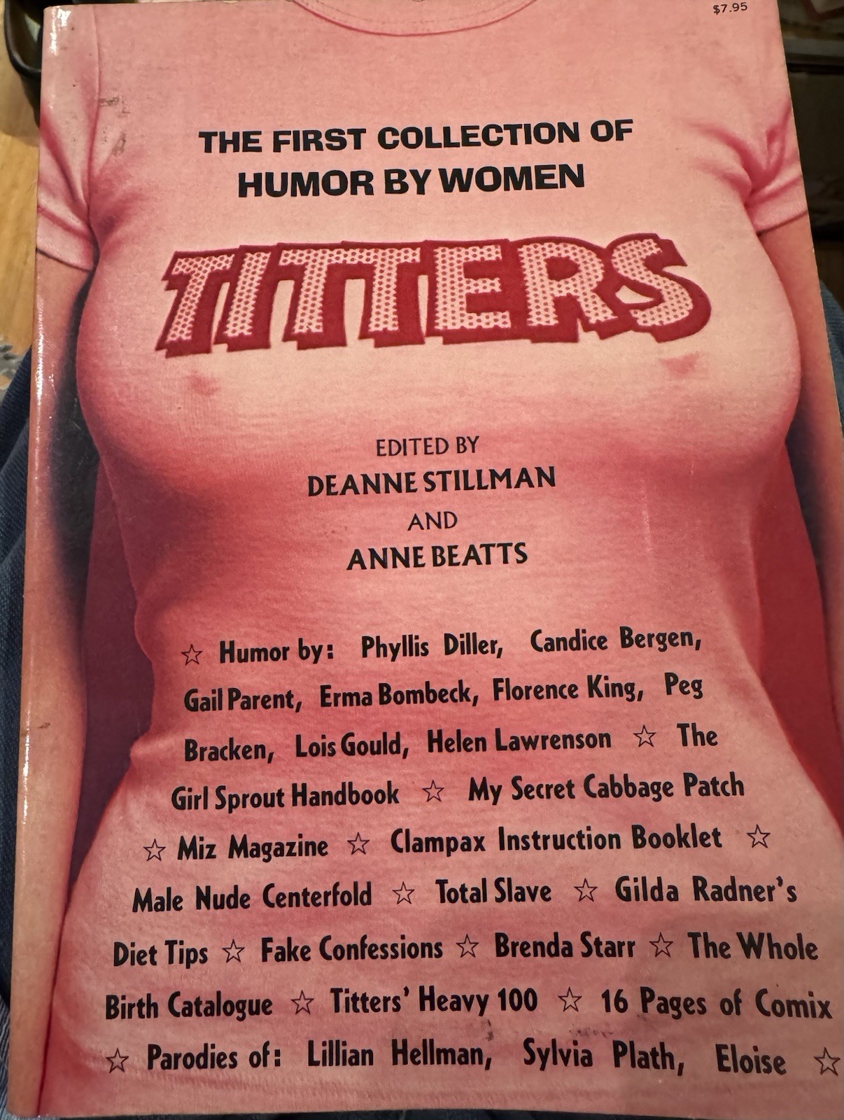 Titters The First Collection of Humor by Women by Deanne Stillman 1976 Paperback