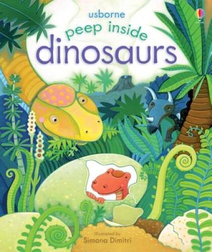 Peep Inside Dinosaurs – Board book By Howard Hughes – VERY GOOD
