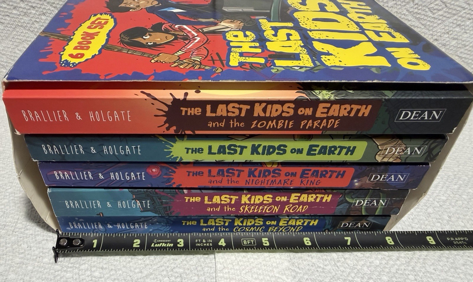 The Last Kids On Earth Books Boxed Set Max Brallier Lot Of 5 (no Midnight Blade)