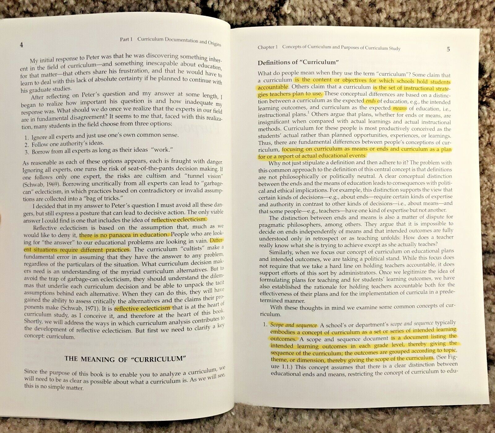Analyzing the Curriculum 2nd Edtn George J Posner 1995 McGraw Hill PB 315 Pages