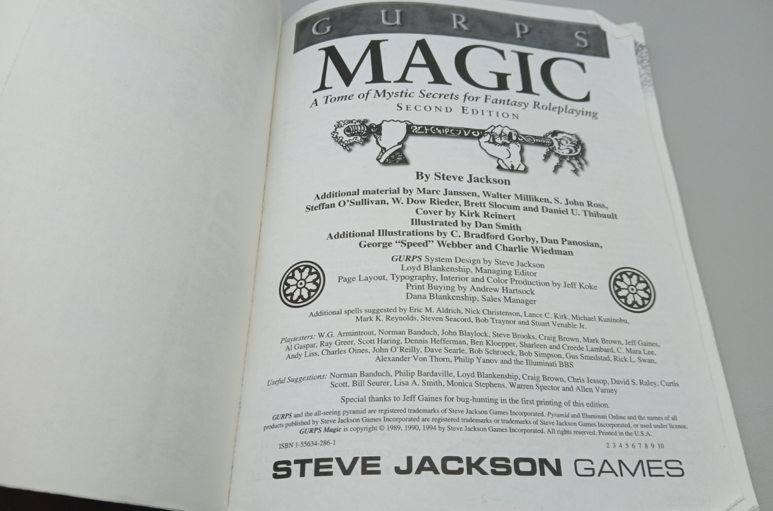 GURPS Magic 2nd ed OP (GURPS: Generic Universal Role Playing System)