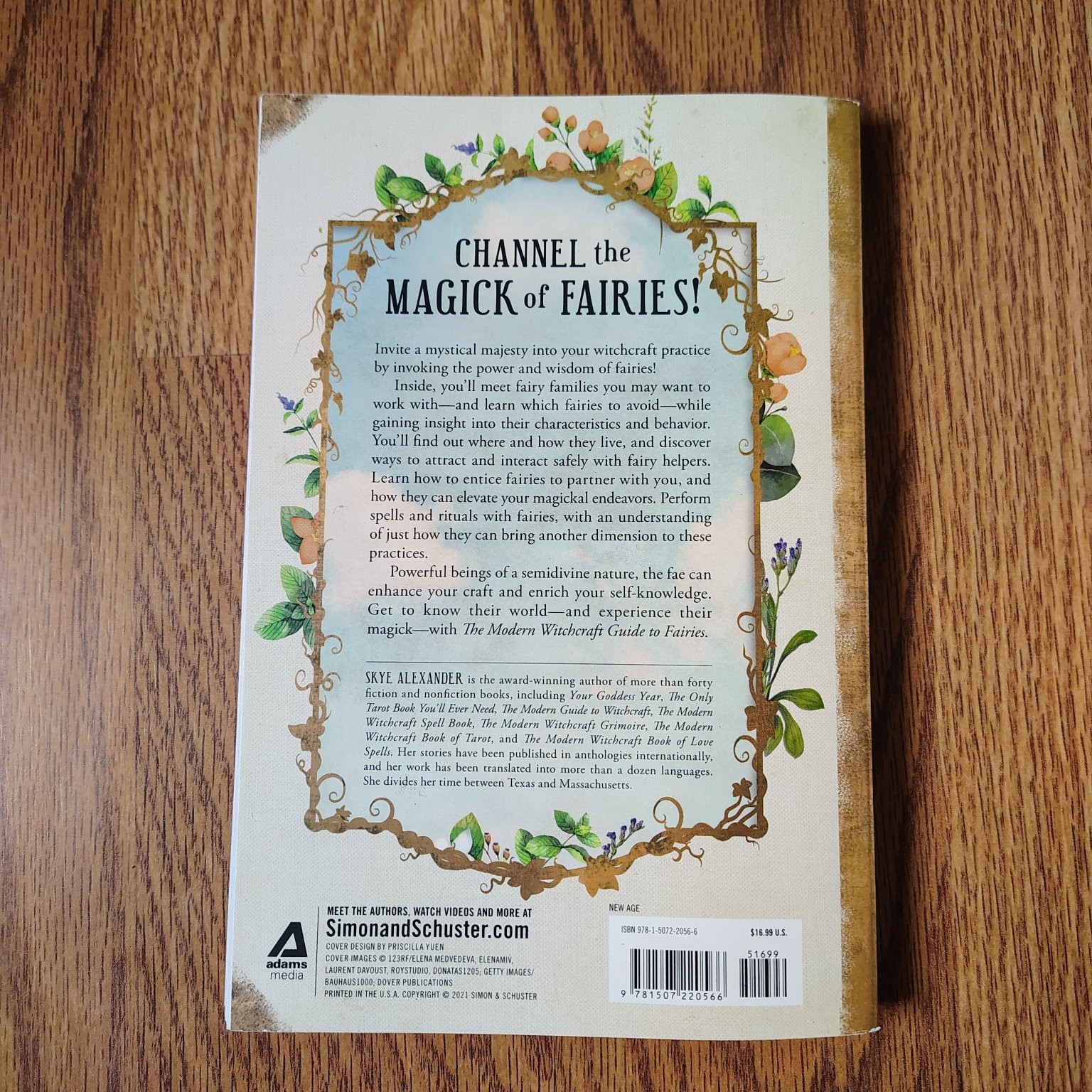 Modern Witchcraft Guide to Fairies Skye Alexander 2021 Magick Fae Adams Media
