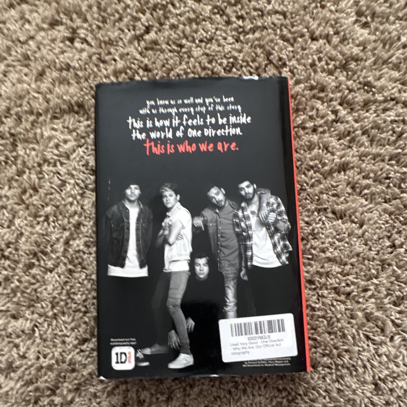 One Direction Who We Are Hardcover Illustrated (2013)