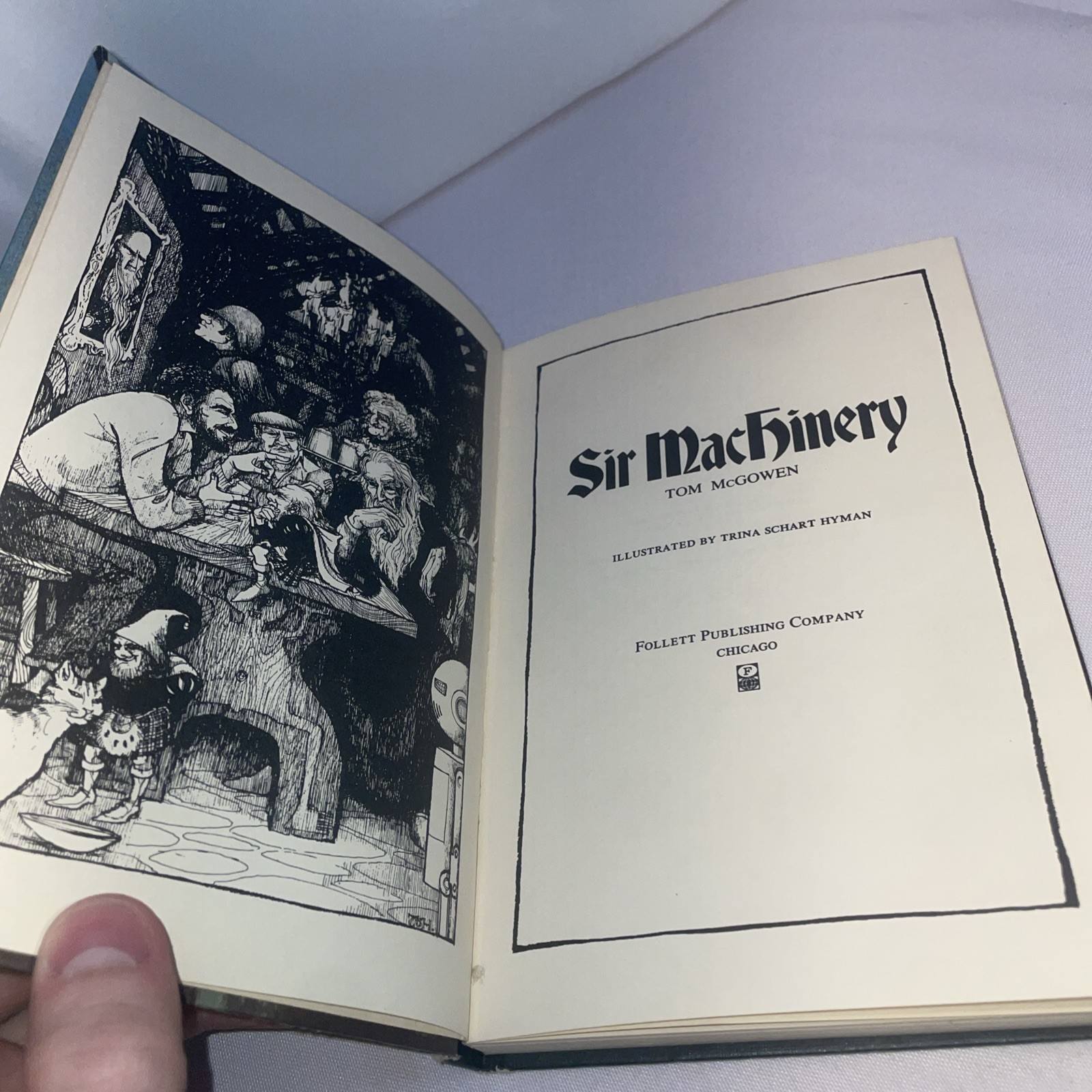 Sir Machinery By Tom Mcgowen Hardcover 1970 weekly reader