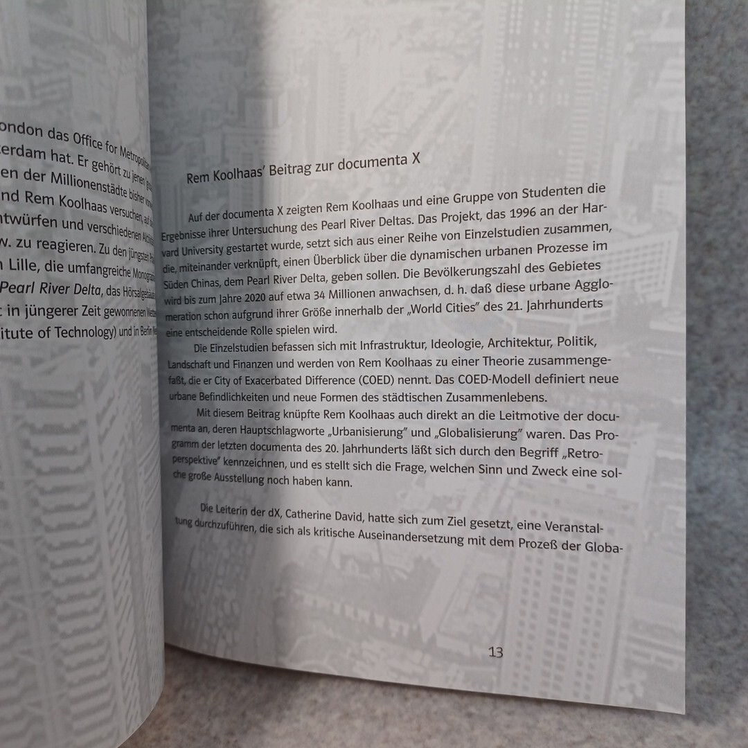 More is More : OMA/Rem Koolhaas Theorie und Architektur Heike Sinning