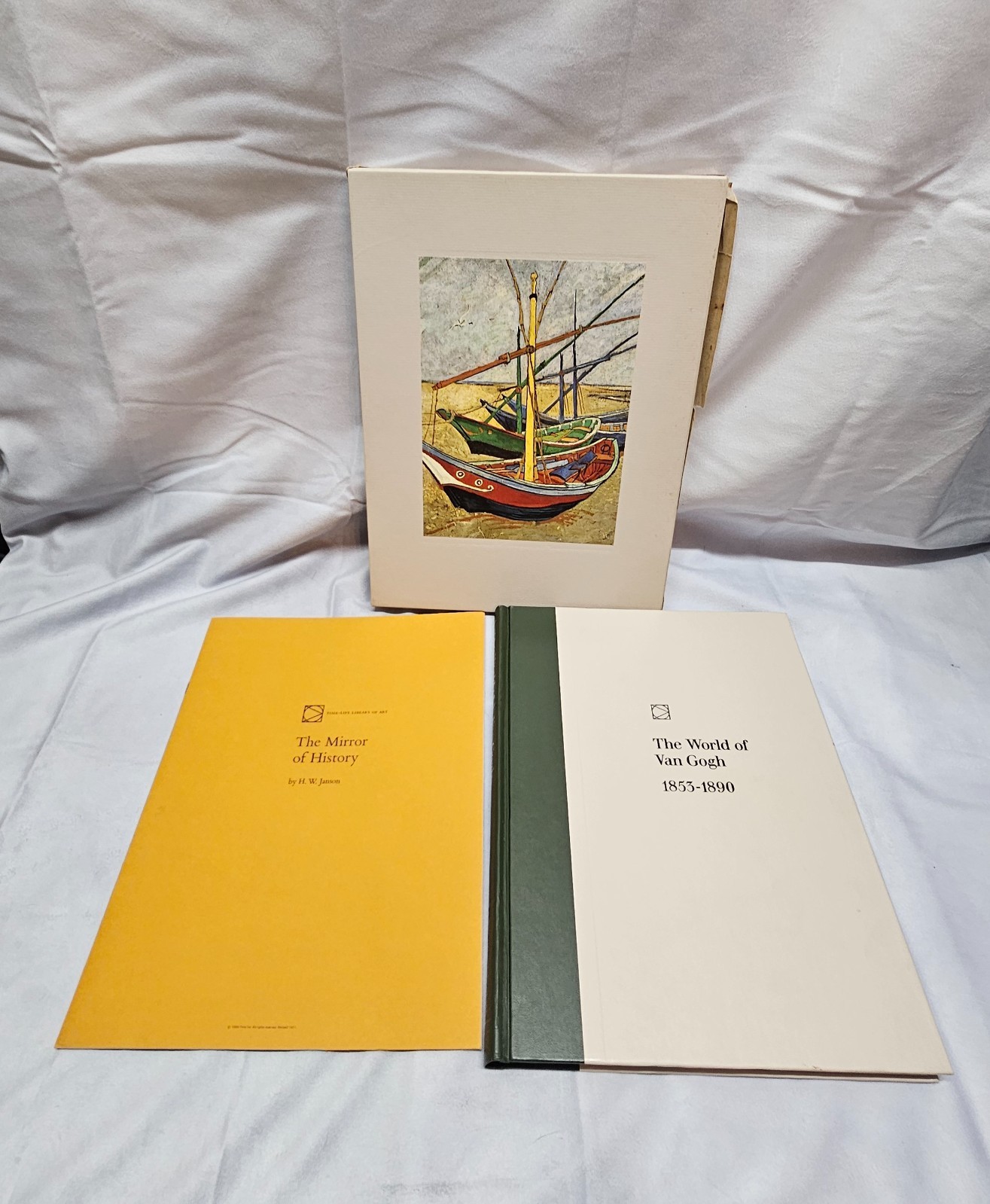 1967 Complete Set of 28 Time Life Library of Art Hardcovers w/Slip Covers-USED